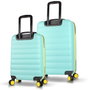 Zoozie Bags Juego de Maletas de 2 Piezas Color Menta